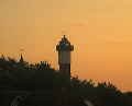 Alter Leuchtturm am Abend